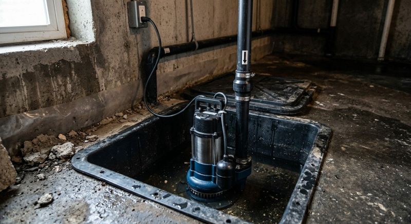Basement Drainage Installation in Auburn, AL