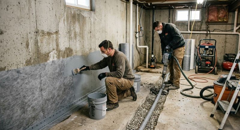 Basement Sealing Service in Columbus, OH