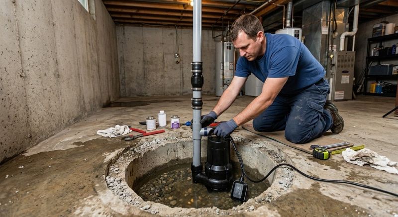 Drainage Pump Installation in Des Moines, IA