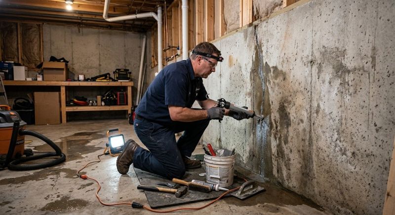 Basement Concrete Sealing in Columbus, OH