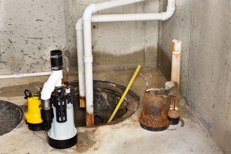 Basement Drainage Installation in Framingham, MA