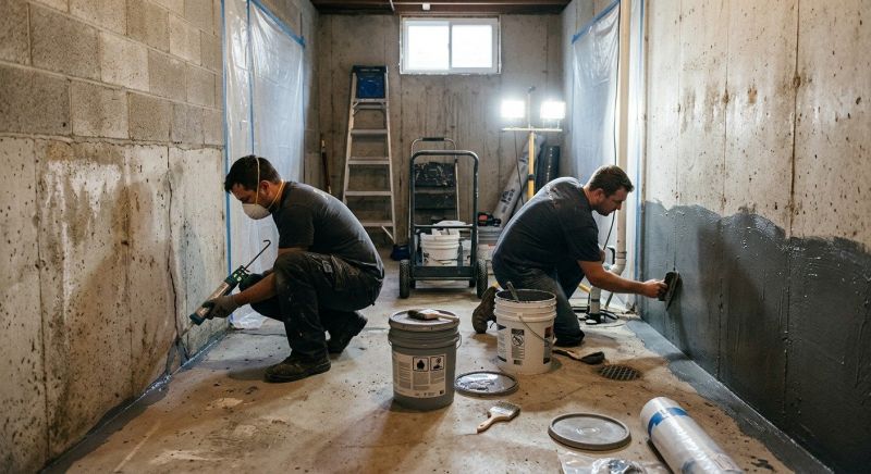 Basement Foundation Sealing in Birmingham, AL
