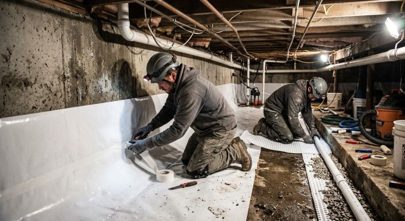 Basement Seepage Repair in Tampa, FL
