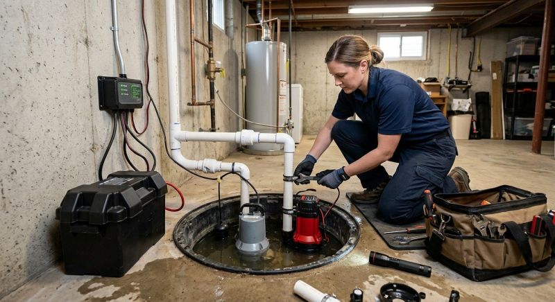 Basement Sump Pump Service in Montgomery, AL