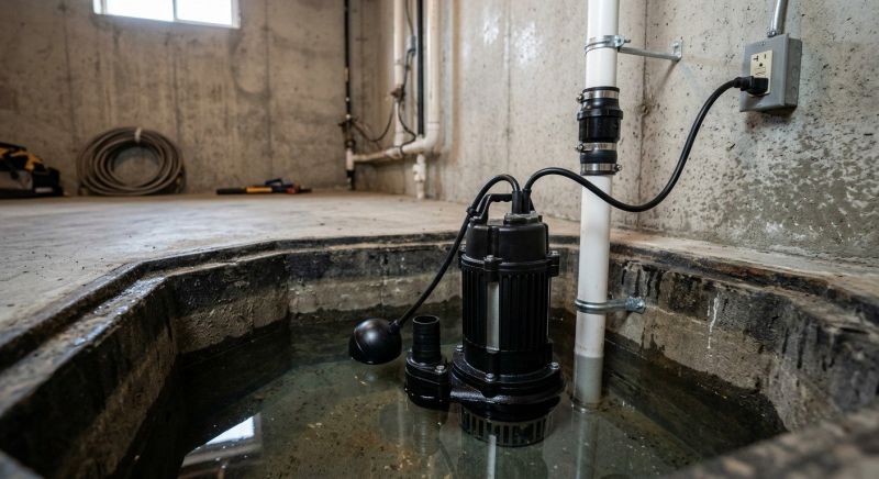 Basement Sump Pump Service in Framingham, MA