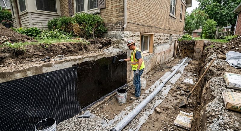 Basement Walls Waterproofing in Columbus, OH