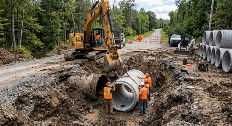 Driveway Pipe Repair in Birmingham, AL