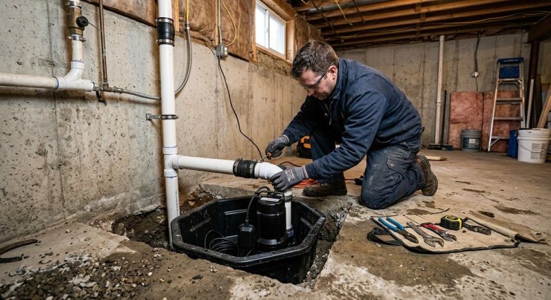 Ejector Pump Installation in Framingham, MA