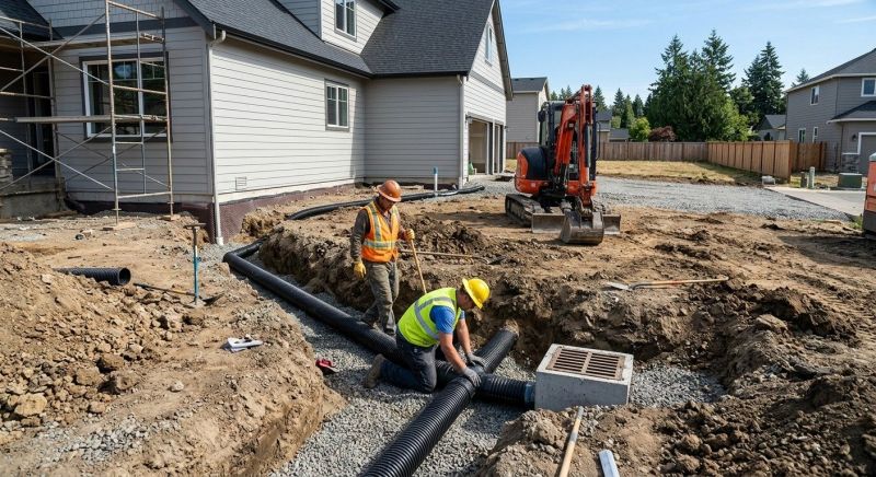 Exterior Drain Installation in Tuscaloosa, AL