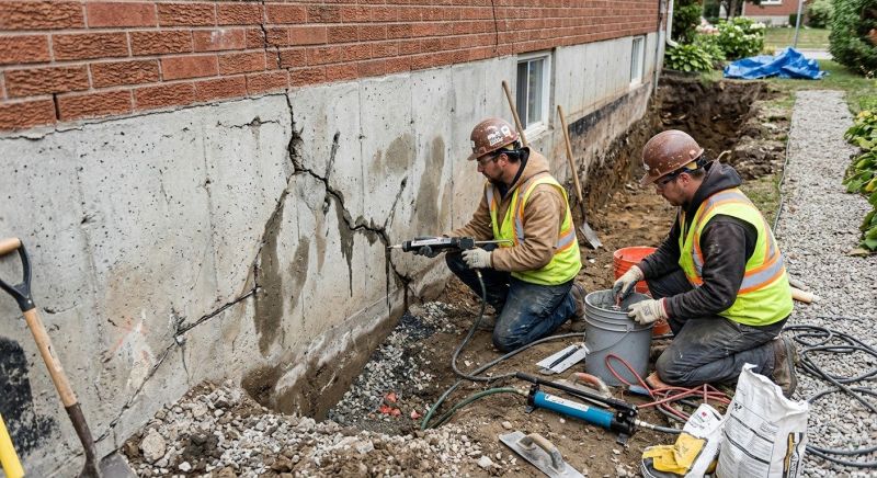 Foundation Cracks Repair in Columbus, OH