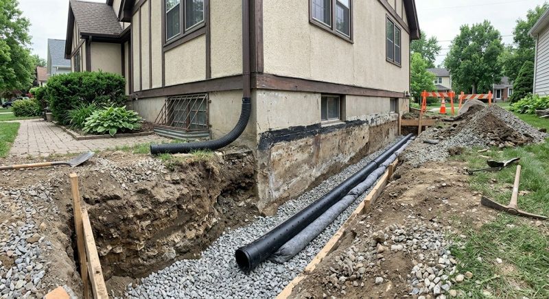 Foundation Drain Replacement in Birmingham, AL