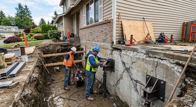 Foundation Stabilizing in Columbus, OH