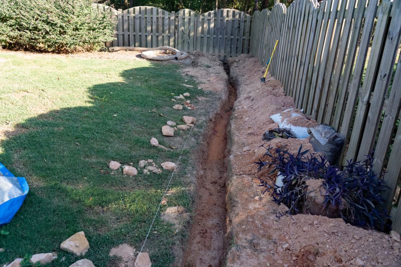 French Ditch Installation in Tuscaloosa, AL