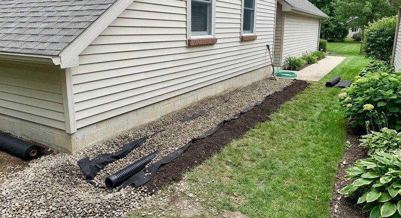 French Drain Clearing in Birmingham, AL