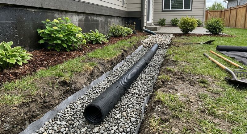 French Drain Replacement in Birmingham, AL