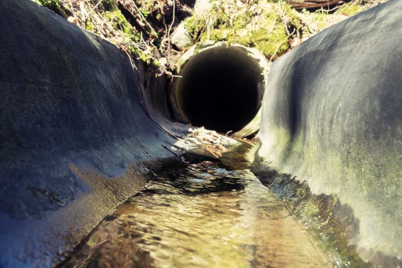 Hillside Drainage Installation in Tuscaloosa, AL