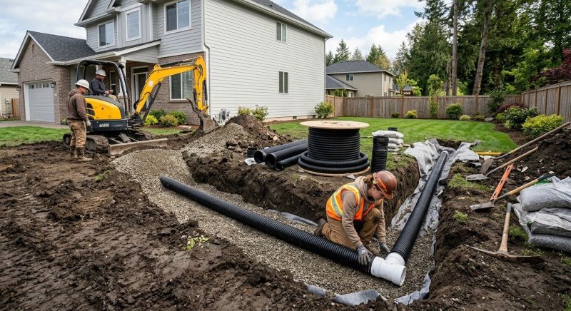 Home Drainage Installation in Birmingham, AL