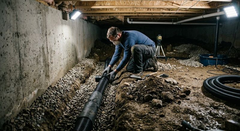 Home Drainage Installation in Tuscaloosa, AL