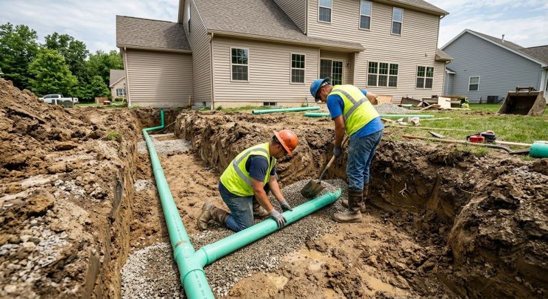 House Drainage Installation in Birmingham, AL