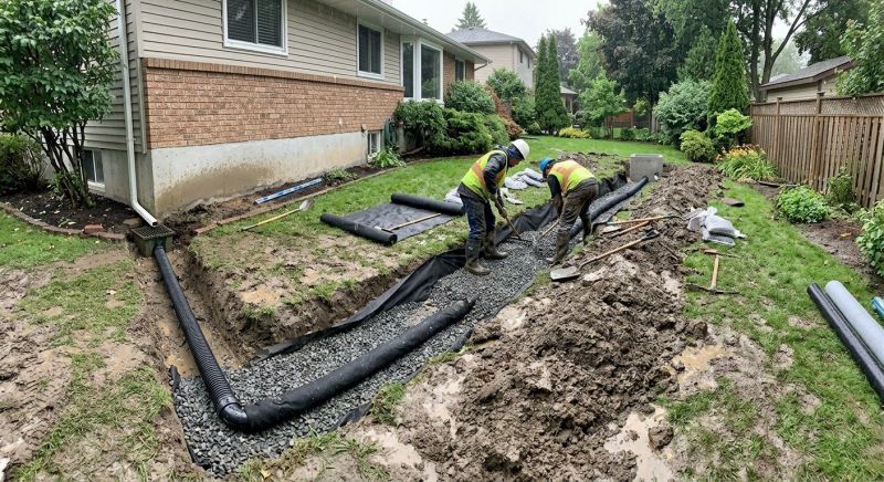 Lawn Drainage in Birmingham, AL