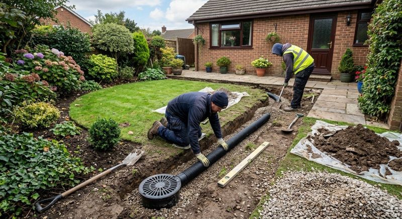 Lawn Drainage in Tuscaloosa, AL