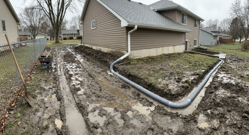 Muddy Yard Drainage in Birmingham, AL