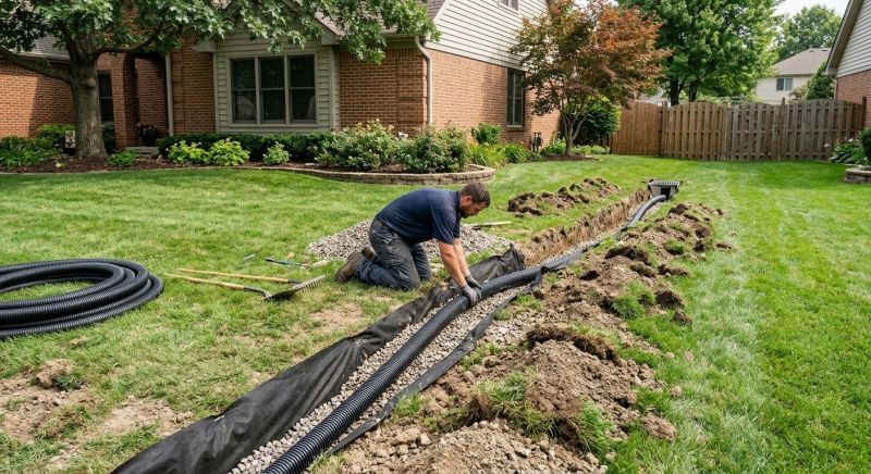 Muddy Yard Drainage in Birmingham, AL