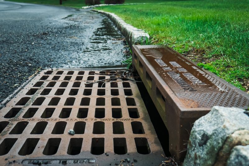 Sidewalk Drainage Installation in Birmingham, AL