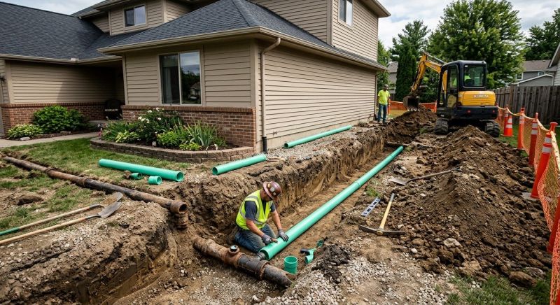 Underground Drain Replacement in Birmingham, AL