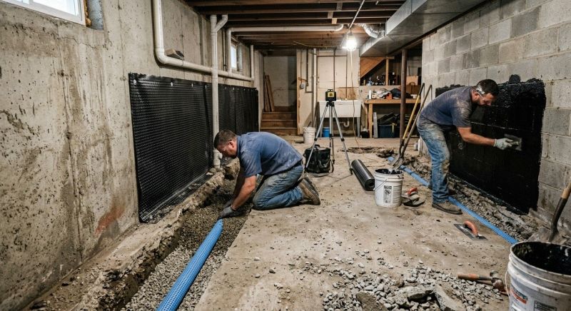 Wet Basement Repair in Birmingham, AL