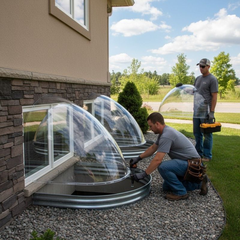Window Well Cover Installation in Denver County, CO