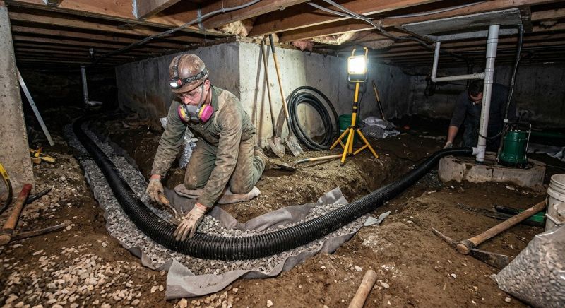 Yard Drainage Installation in Tuscaloosa, AL