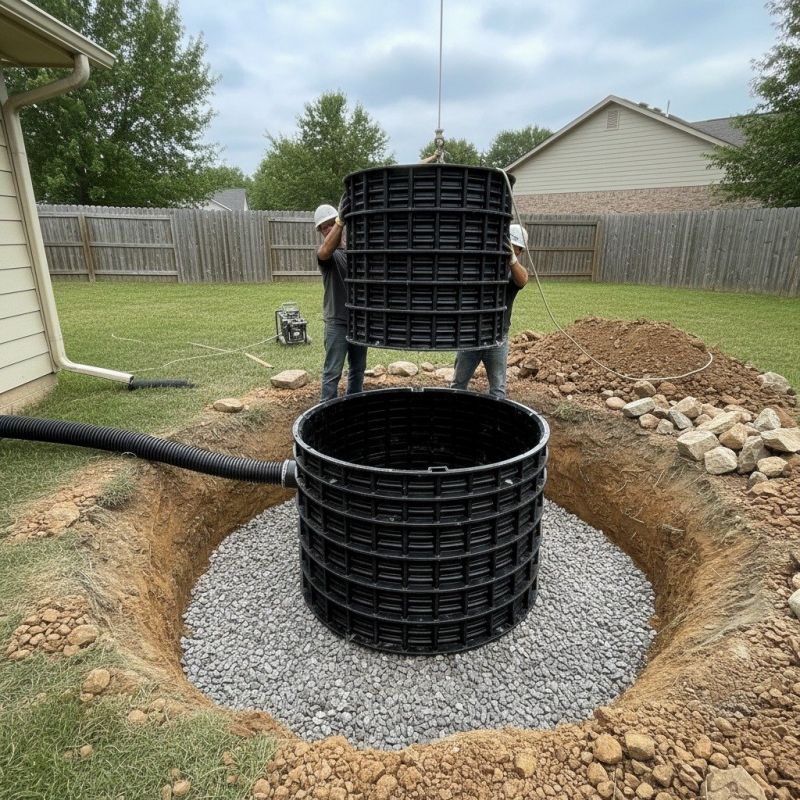 Yard Dry Well Installation in Birmingham, AL